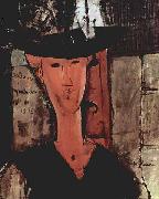 Amedeo Modigliani Dame mit Hut USA oil painting artist